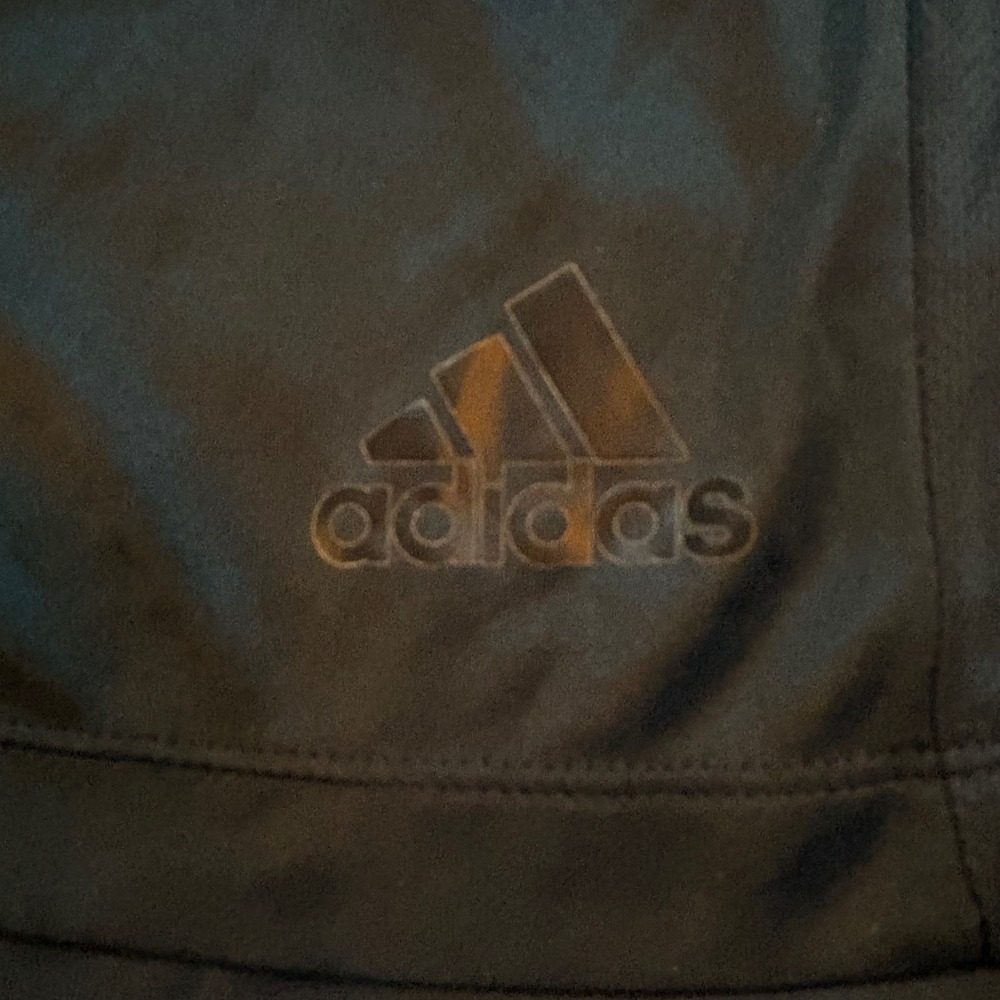 Adidas Climalite Mens Black Silver 3-Stripe Athletic‎ Basketball Shorts Large - Picture 3 of 9